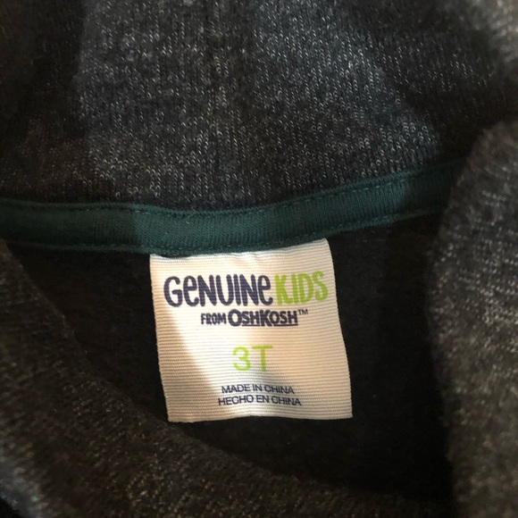Genuine Kids from OshKosh Black Sweater 3T - Picture 3 of 3